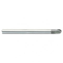 1mm TuffCut DM 2 Fl Ball Nose ALtima 52 Coated Center Cutting End Mill - Americas Industrial Supply