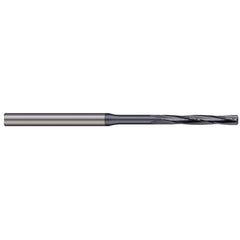 Harvey Tool - #42 4-Flute Straight Shank Helical Flute Solid Carbide Chucking Reamer - Exact Industrial Supply