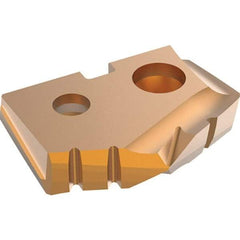 Allied Machine and Engineering - 39/64" Diam x 1/8" Thick, Seat Code 0, 132° Included Angle Spade Drill Insert - AM300 Coated, Carbide, Grade K35, Series GEN2 T-A - Americas Industrial Supply