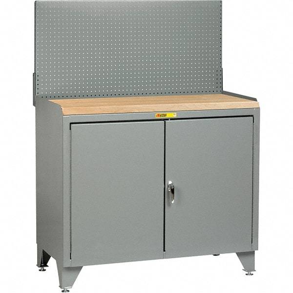 Little Giant - Stationary Workstations Type: Security Workstation Width (Inch): 48 - Americas Industrial Supply