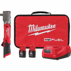 Milwaukee Tool - Cordless Impact Wrenches & Ratchets Voltage: 12.0 Drive Size (Inch): 1/2 - Americas Industrial Supply