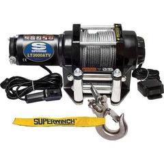 Superwinch - Automotive Winches Type: DC Electric Winch Pull Capacity (Lb.): 3,000 (Pounds) - Americas Industrial Supply