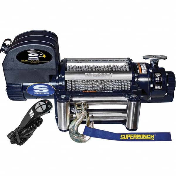 Superwinch - Automotive Winches Type: Heavy-Duty Recovery Winch Pull Capacity (Lb.): 9,500 (Pounds) - Americas Industrial Supply