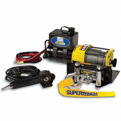 Superwinch - Automotive Winches Type: DC Electric Winch Pull Capacity (Lb.): 3,000 (Pounds) - Americas Industrial Supply