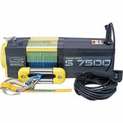 Superwinch - Automotive Winches Type: DC Electric Winch Pull Capacity (Lb.): 7,500 (Pounds) - Americas Industrial Supply