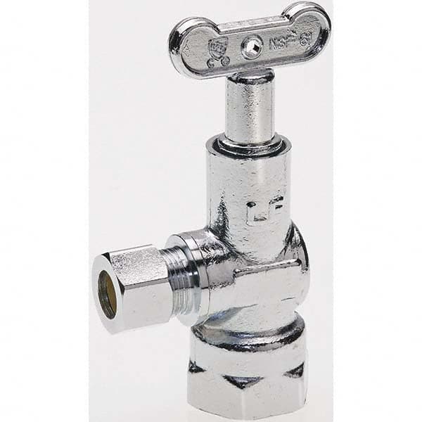 B&K Mueller - Water Supply Stops Type: 1/4 Turn Ball Valve Design Style: Angle - Americas Industrial Supply