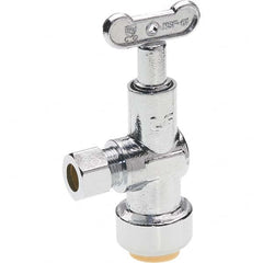 B&K Mueller - Water Supply Stops Type: 1/4 Turn Ball Valve Design Style: Angle - Americas Industrial Supply