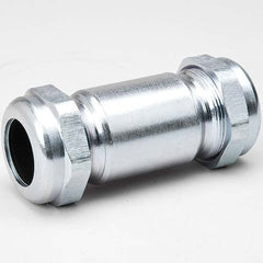 B&K Mueller - Compression Pipe Couplings Pipe Size: 3/4 (Inch) Material: Galvanized Steel - Americas Industrial Supply