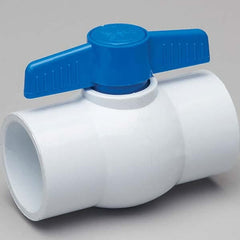 2-Way Manual Ball Valve: 2″ Pipe, Full Port Slip x Slip