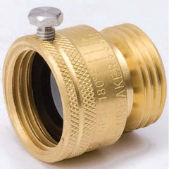 B&K Mueller - Vacuum-Breaker Valves Type: Hose Connection Vacuum Breaker Material: Brass - Americas Industrial Supply