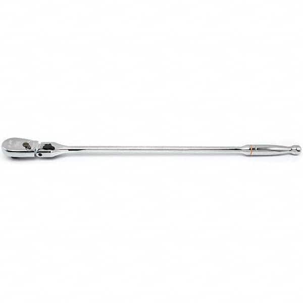 Ratchet: 1/2″ Drive, Teardrop Head 24″ OAL, 90 Gear Teeth, Chrome-Plated