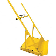 Saw Trax - 800 Lb Capacity Steel Scoop Dolly - Americas Industrial Supply