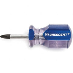 Crescent - Phillips Screwdrivers Tool Type: Stubby Phillips Handle Style/Material: Acetate - Americas Industrial Supply