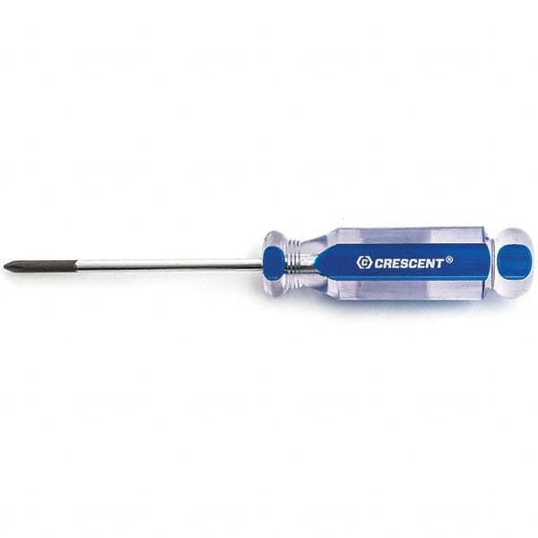 Crescent - Phillips Screwdrivers Tool Type: Standard Phillips Handle Style/Material: Acetate - Americas Industrial Supply