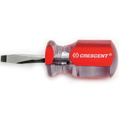 Crescent - Slotted Screwdrivers Tool Type: Screwdriver Overall Length Range: 3" - 6.9" - Americas Industrial Supply