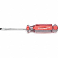 Crescent - Slotted Screwdrivers Tool Type: Screwdriver Overall Length Range: 7" - 9.9" - Americas Industrial Supply