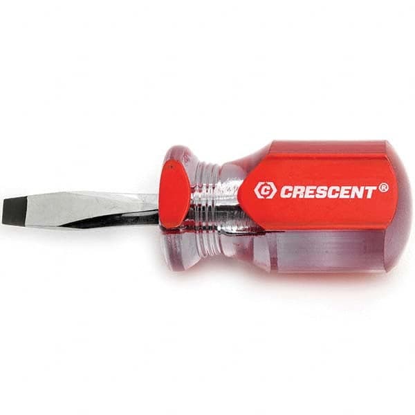 Crescent - Slotted Screwdrivers Tool Type: Screwdriver Overall Length Range: 3" - 6.9" - Americas Industrial Supply