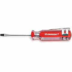 Crescent - Slotted Screwdrivers Tool Type: Screwdriver Overall Length Range: 3" - 6.9" - Americas Industrial Supply