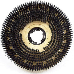 Floor Pads, Bonnets & Screens; Type: Stripping Brush; Pad Diameter: 14 in; Pad Color: Black; Grit Grade: Coarse; Machine Size (Inch): 15; Trim Length (Inch): 1-1/2; Included Accessories: Clutch Plate; Applications: Stripping Floor Surfaces; Application: S