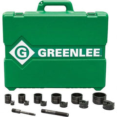 Greenlee - Punch & Driver Kits Tool Type: Knockout Set Punch Shape: Round - Americas Industrial Supply