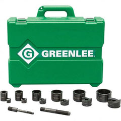 Greenlee - Punch & Driver Kits Tool Type: Knockout Set Punch Shape: Round - Americas Industrial Supply