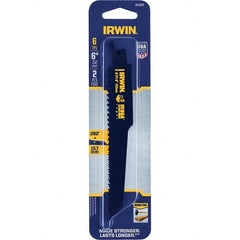 Irwin - Reciprocating Saw Blades Blade Material: Bi-Metal Blade Length (Inch): 6 - Americas Industrial Supply