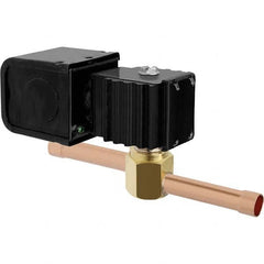 Parker - 1/4" Port Brass Solenoid Solenoid Valve - Americas Industrial Supply
