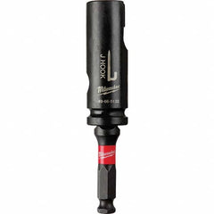 Milwaukee Tool - 7/16" Hex Lineman's Utility Socket for Standard Hex/Socket Screws - Americas Industrial Supply