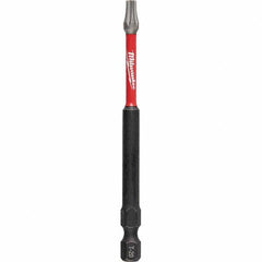 Milwaukee Tool - 1/4" Hex T20 Torx Impact Ready Bit - Americas Industrial Supply