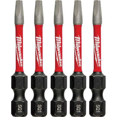 Milwaukee Tool - 1/4" Hex #1 Square Impact Ready Bit - Americas Industrial Supply