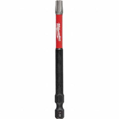 Milwaukee Tool - 1/4" Hex T30 Torx Impact Ready Bit - Americas Industrial Supply