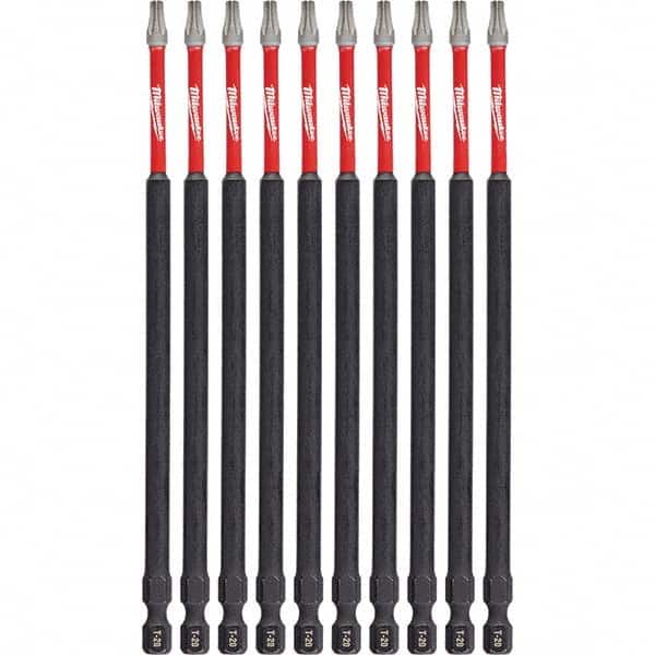 Milwaukee Tool - 1/4" Hex T20 Torx Impact Ready Bit - Americas Industrial Supply