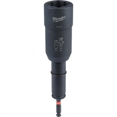 Milwaukee Tool - 7/16" Hex 1/2" Lineman's Utility Socket for Standard Hex/Socket Screws - Americas Industrial Supply