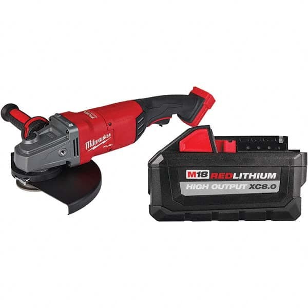 Milwaukee Tool - Angle & Disc Grinders Type of Power: Cordless Wheel Diameter (Inch): 9 - Americas Industrial Supply