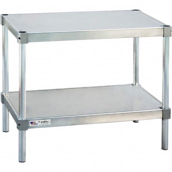 New Age Industrial - Stationary Work Benches, Tables Type: Equipment Stand Top Material: Aluminum - Americas Industrial Supply