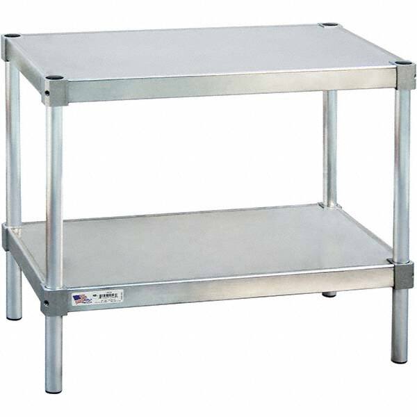 New Age Industrial - Stationary Work Benches, Tables Type: Work Table Top Material: Aluminum - Americas Industrial Supply