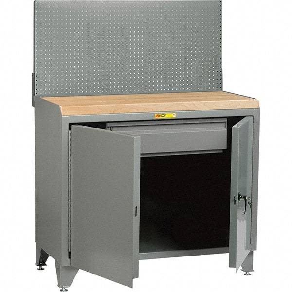 Little Giant - Stationary Workstations Type: Security Workstation Width (Inch): 36 - Americas Industrial Supply