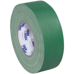 Tape Logic - Pack of (3), 60 Yd Rolls 2" x 11 mil Green Rubber Gaffers Tape - Americas Industrial Supply