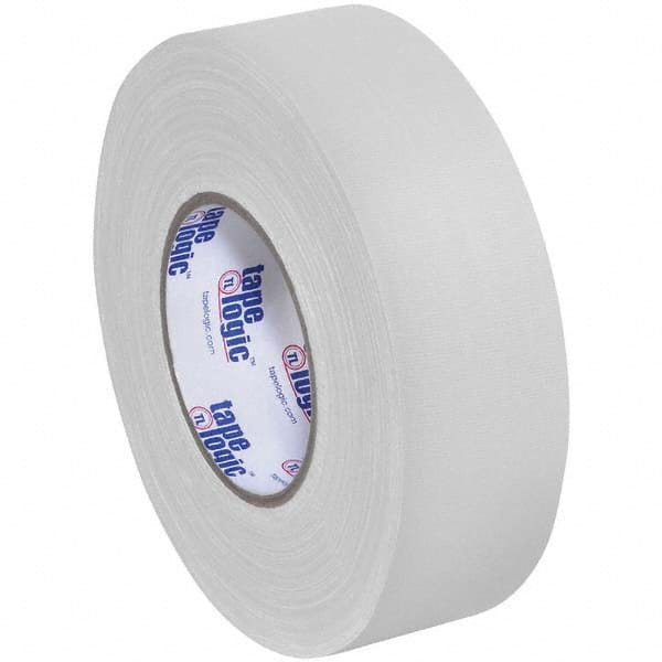 Gaffers Tape: 60 yd Long, White Rubber Adhesive