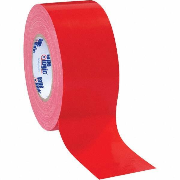 Tape Logic - Pack of (3) 60 Yd Rolls 3" x 10 mil Red Rubber Duct Tape - Americas Industrial Supply