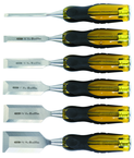 STANLEY® FATMAX® 6 Piece Short Blade Wood Chisel Set - Americas Industrial Supply