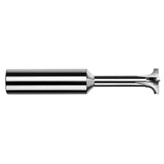 Corner Rounding End Mills - 0.1250″ (1/8″) Radius × 0.5000″ (1/2″) Head Diameter × 0.5000″ (1/2″) Neck Length Carbide 5° Flare Back Corner Rounding End Mill, 4 Flutes