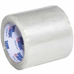 Tape Logic - Pack of (6) 72 Yd Rolls 4" Clear Acrylic Adhesive Packaging Tape - Americas Industrial Supply