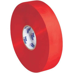 Tape Logic - Pack of (6) 1 Yd Rolls 2" x 1,000 Yd Red Hot Melt Adhesive Packaging Tape - Americas Industrial Supply