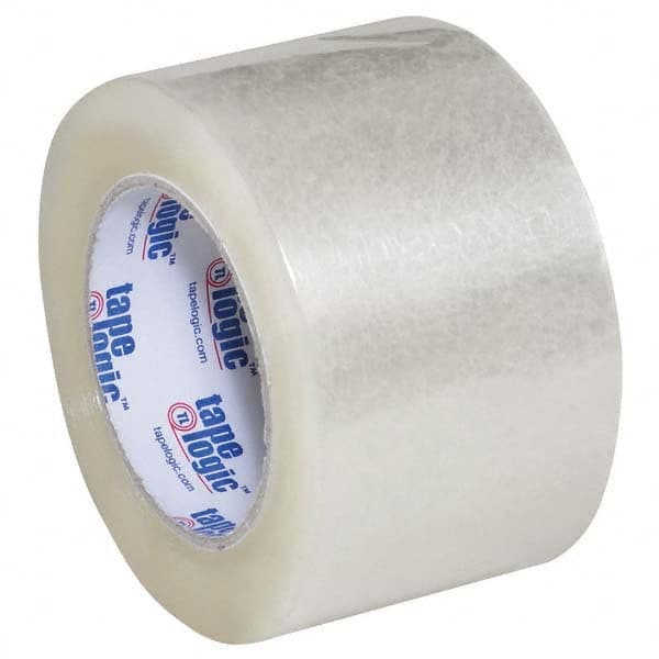 Tape Logic - Pack of (6) 110 Yd Rolls 3" Clear Acrylic Adhesive Packaging Tape - Americas Industrial Supply