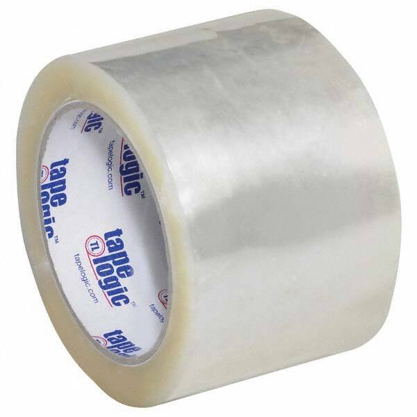 Tape Logic - Pack of (6) 55 Yd Rolls 3" Clear Hot Melt Adhesive Packaging Tape - Americas Industrial Supply