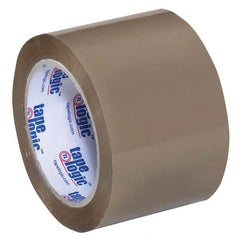 Tape Logic - Pack of (6) 55 Yd Rolls 3" Tan Acrylic Adhesive Packaging Tape - Americas Industrial Supply