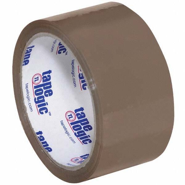 Tape Logic - Pack of (6) 55 Yd Rolls 2" Tan Hot Melt Adhesive Packaging Tape - Americas Industrial Supply