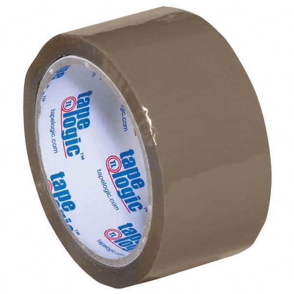Tape Logic - Pack of (6) 55 Yd Rolls 2" Tan Acrylic Adhesive Packaging Tape - Americas Industrial Supply