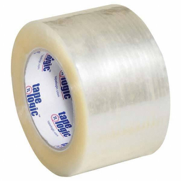 Tape Logic - Pack of (6) 110 Yd Rolls 3" Clear Hot Melt Adhesive Packaging Tape - Americas Industrial Supply